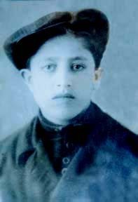 Haji Khanmammadov as a boy